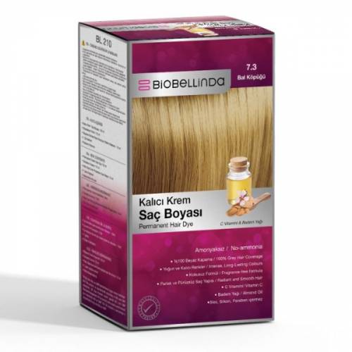 Kalıcı Krem Saç Boyası 7.3. Bal K.